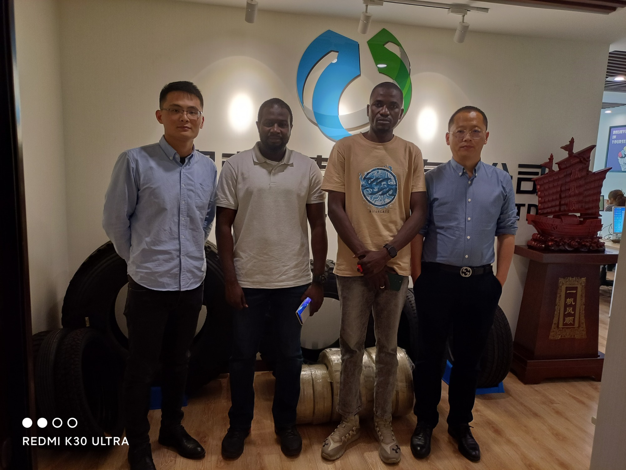 Niger  customer for tyre business Visiting  --2021-5-24