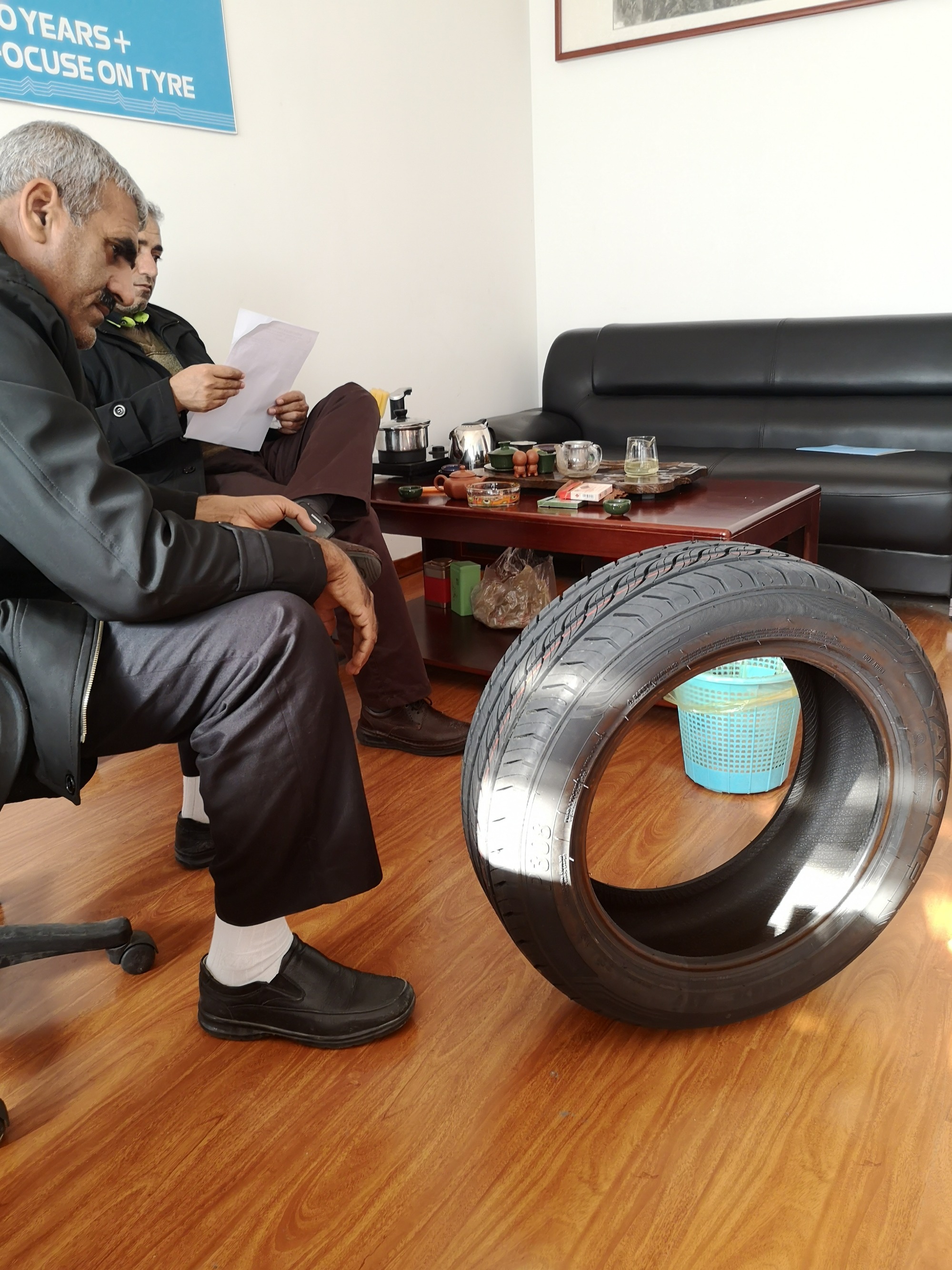 Customers from Iran visit Kelucktyre