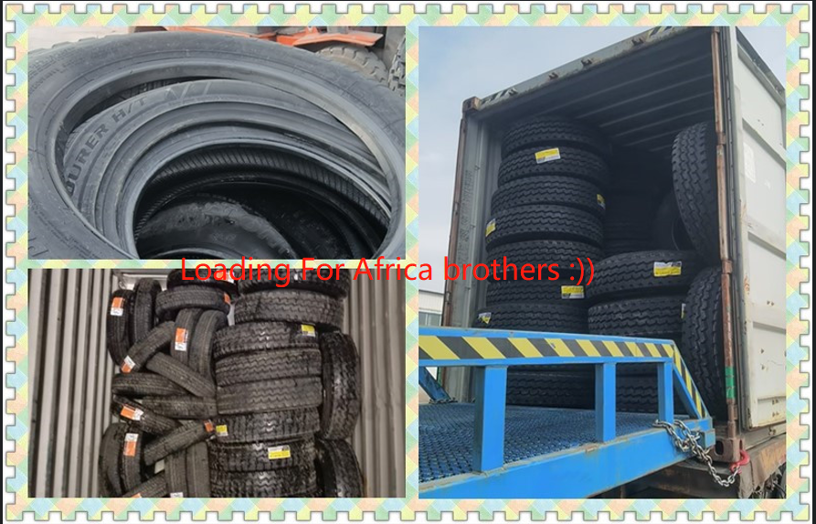 Loading tyres For africa brothers